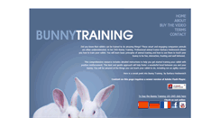 Desktop Screenshot of bunnytraining.com